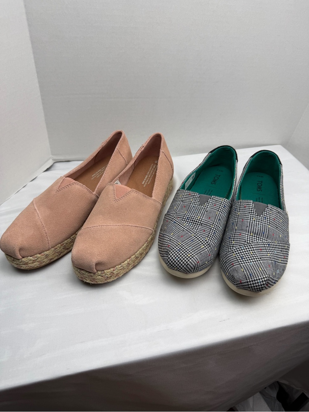 2 pairs of TOMS Shoes Women’s Size 8.5